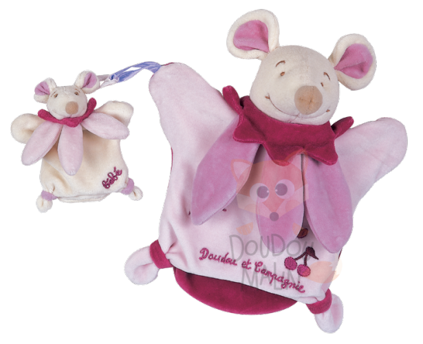 Doudou Et Compagnie marionnette collector Souris Mina la Maman Et